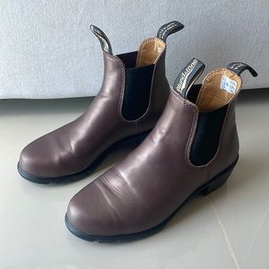 Blundstone Heeled Boots Bronze, Like New